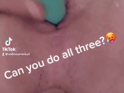 TikTok Anal Toying Challenge