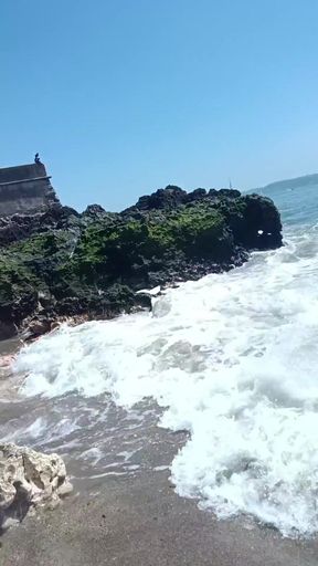On the Beach on a Sunday
