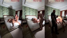 double trouble ft. tyra ride x nadine kerastas body on body milfs bts