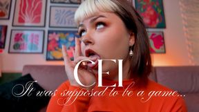 It was supposed to be a game... CUM EATING INSTRUCTIONS