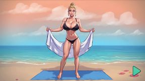 Tap4Sex - Part 1 - Beach Girl Blowjob By LoveSkySan