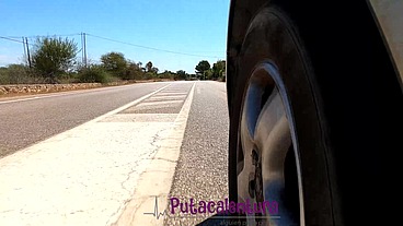 JEAN PALLETT DISFRUTANDO EN SU CARRO LAS HERMOSAS NALGAS DE SHANY SKY