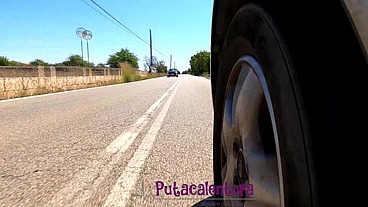 JEAN PALLETT DISFRUTANDO EN SU CARRO LAS HERMOSAS NALGAS DE SHANY SKY