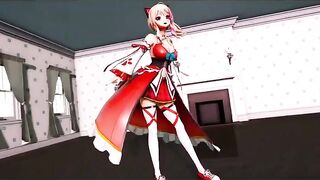 Mmd R18 the Goddess Nun Fucking all Patron of God 3d Anime