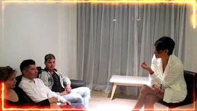 grabacion de la orgia que se arma en lo de la psicologa sexual