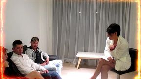 grabacion de la orgia que se arma en lo de la psicologa sexual
