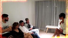 grabacion de la orgia que se arma en lo de la psicologa sexual