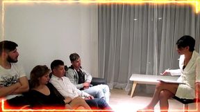 grabacion de la orgia que se arma en lo de la psicologa sexual