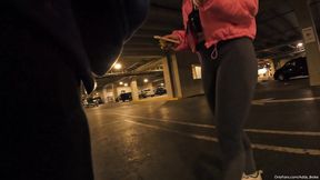 Girl Sucking Dick Stranger in Car / Sucked All The Cum