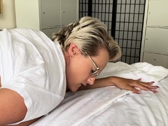 Lovely Blonde Anal Fisting Toying