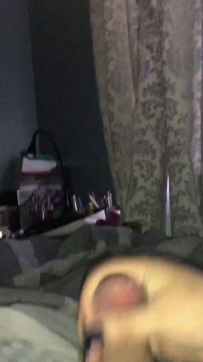 BBW Trans Girl Morning Cumshot