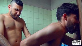 Adonis & Andy in Dudes in Public 63: Abandoned Bathroom - MenNetwork