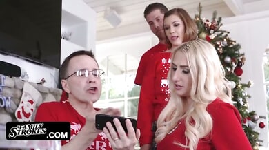 Riley Mae films a forbidden moment with her lover late at night at home