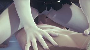 nero fucks asta at night - black clover