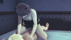 nero fucks asta at night - black clover