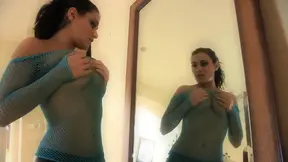 Horny Oriental cutie rubs her twat and tongues her girlfriend's cooch