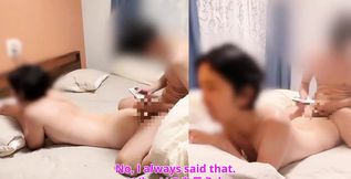 #169 Japanese Couple Cuckold Play, Amateur Training Videos