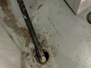 Pissing by the dryer