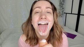 Step-Daddy's Dumb Bimbo Step-Daughter