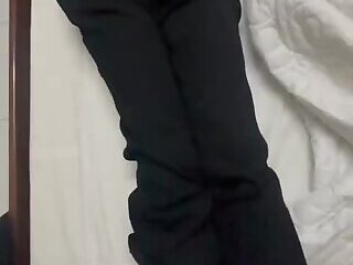 Young Virgin student boy punish taught anal by old teacher finger bareback milked first time