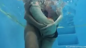 Japanese Swimsuit Beauty Gets Fucked Hard By Poolside Action