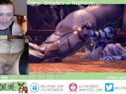 Monster Futa Fucking Video Game - Horny FTM rubs pussy to 3D fucking