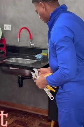 I Called a Plumber for Assistance and What a Nice Assistance I Got Total Anal Sex