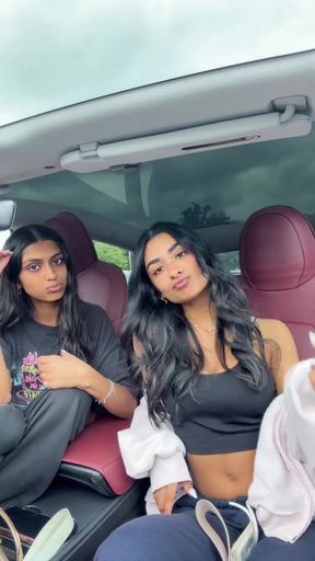 Friends film steamy car tiktok