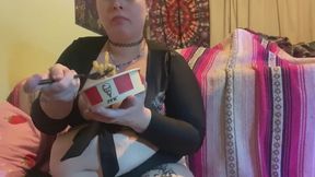 STUFFING MYSELF WITH KFC