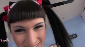 Naughty Shemale Bailey Jay's Solo Casting Fun!