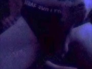 Shy boy strips and faps in the dark alone