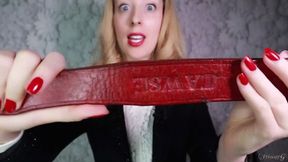 HeadMistress Punishes Disobedient Student!