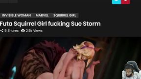 Marvel Girls Watching Luna Snow Riding a Nice Hard Cock, Tracer Anal Fucking, D.va Pussy Fuck