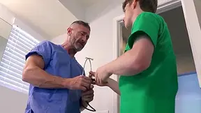 Doctor Stepdad Teaching Twink Stepson About Sex