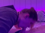 Sissy Kara Swaps Cum After Receiving Blowjob From Hotwife