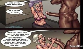 Hentai MILF Takes an Artful Break for a Sizzling Black Cock Feast Scene