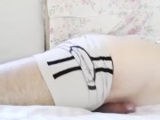 Morning wood and bed humping 'till cum