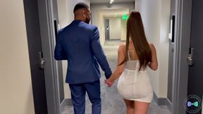 Cheating Busty PAWG Wife Fucks BBC &amp; Husband Begs to Watch