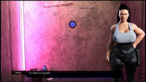 star pheriphery [ futanari hentai game ] ep.35 first blowjob for a shy futa with giant cock !