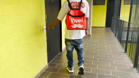 Lucky Delivery Guy Fucks Two Very Slutty Latinas