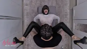 CFNM Pounding, Sheer Top and Leather Pants Fuck (cx_film29)