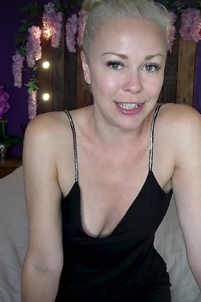 Cheeky Downblouse Tease: Cum on My Tits at the End of the Night