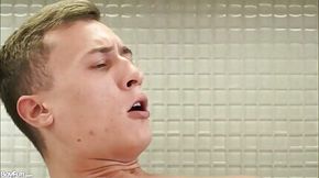 Sexy Jace Reed Fingers Himself and Jerks Off