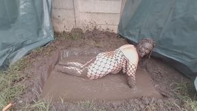 Muddy in My Fishnet Body Stocking