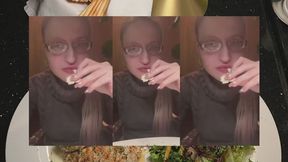 ASMR Dinner in Restaurant