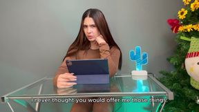 Desperate I Pee My Boss Office