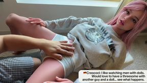 Battle: Real virgin girl VS Nano Korean Ultra Realistic Sex Doll