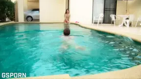 Fucking Sexy Thai Teen Pla Nalak in the Swimming Pool