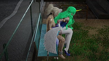 Lol: Riven Futa cunnilingus Soraka hentai