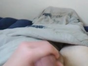 POV MTF Transgirl Orgasming Hot Cumshot Load in Under 50 Seconds